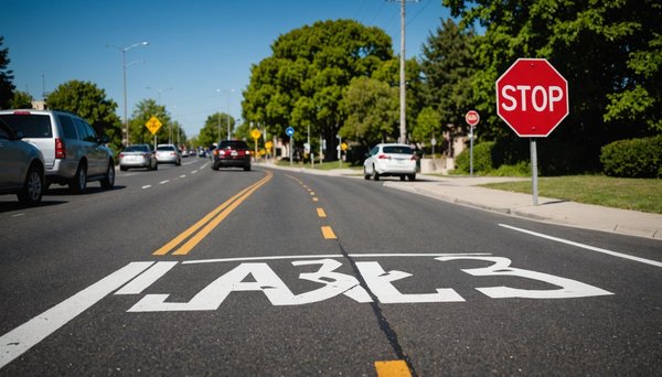 Optez pour le panneau stop AB4 : sécurité et visibilité maximales