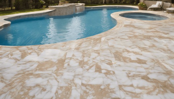 Découvrez comment la moquette de marbre sublime votre piscine